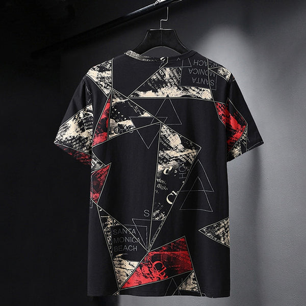 Oversize T-shirts Men Big Size 10XL Tops Tees Summer Hip Hop Casual Print