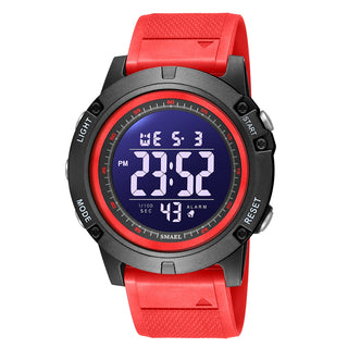 Buy red Men's Watches Luxury Brand Digital Sport Waterproof LED Light Wrist Watch