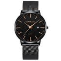 Fashion Men's Watches Ultra Thin Quartz Watch
