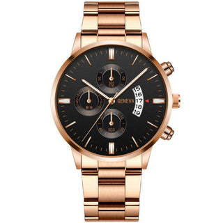 Buy up-7 Men Watch Quartz Wristwatches Steel Saat Luxury