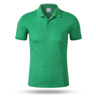 Buy grass-green 2022 Brand New Men's Polo Shirt Short Sleeve Loose Casual