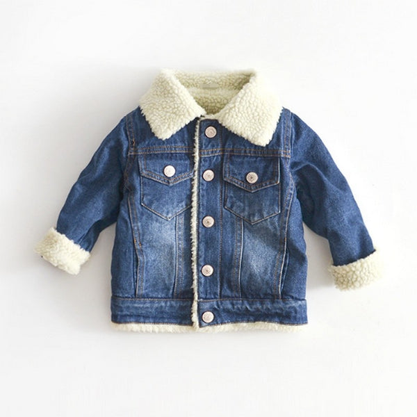 2022 Jacket For Girls and Boys Plush Cashmere