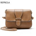 Women Bags Small Vintage Shoulder  Pu Leather
