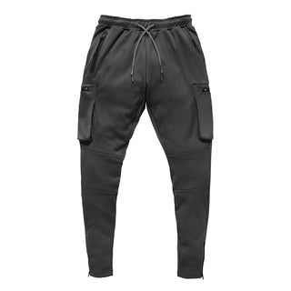 Buy 20ck19-black Men 2023 Streetwear Trousers Multiple Zipper Pockets