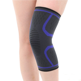Buy blue 1PC Fitness Support Elastic Nylon Sport Compression Sleeve