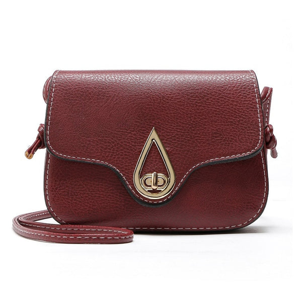 Women Bags Small Vintage Shoulder  Pu Leather