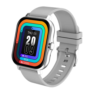 Buy silicone-gray 2022 New Women Smart watch Color Screen Full touch Fitness Tracker
