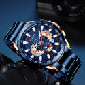 Luxury Casual Men's Watches Quartz Chronograph