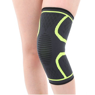 Buy green 1PC Fitness Support Elastic Nylon Sport Compression Sleeve