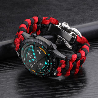 Buy black-red Nylon Strap for Samsung Galaxy Watch