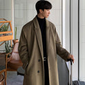 Men's Loose Casual Single-breasted Overcoat