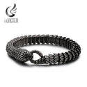 Fongten Snake Link Chain Bracelets For Men