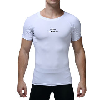 Buy 3 Mens Running T-shirts Quick Dry Soccer Jersey Fitness Tight Sportswear Gym Sport Short Sleeve Shirt Breathable Cycling jersey