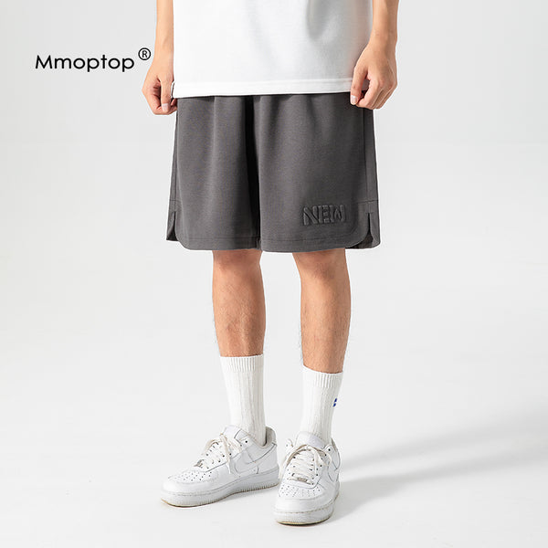 Men's American-Style Knitted Half Length Trendy Shorts