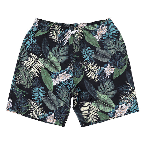 Men's Beach Shorts Quick-Drying Waterproof Loose Boxer Trunks