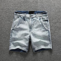 Men's Summer Workwear Denim Shorts