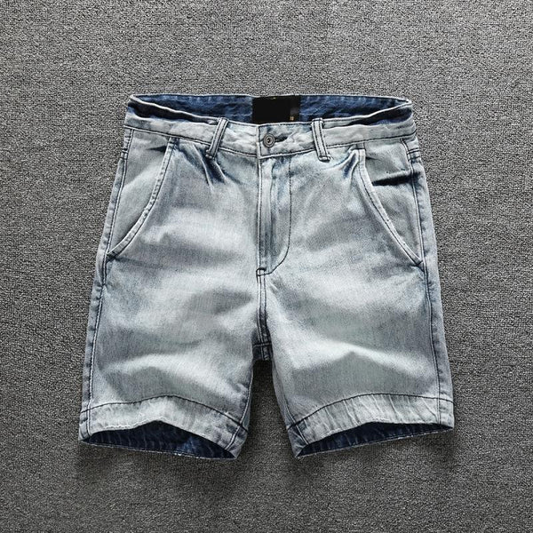 Men's Summer Workwear Denim Shorts