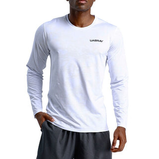 Buy 2 Running Shirts Soccer Shirts Mens Jersey Sportswear Jogging T-Shirts Quick Dry Long Sleeve Sport T-Shirts Fitness Gym jerseys