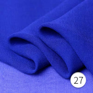Buy blue 2022 New womens tops Blouse Loose Shirt O-Neck Chiffon Short Sleeve