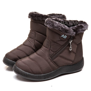 Buy brown-k05 Women Boots Waterproof Casual Lightweight
