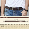 Men's Belt Genuine Leather