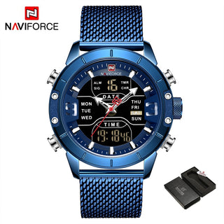 Buy bebe-box Men Sport Quartz Wrist Watches Stainless Steel
