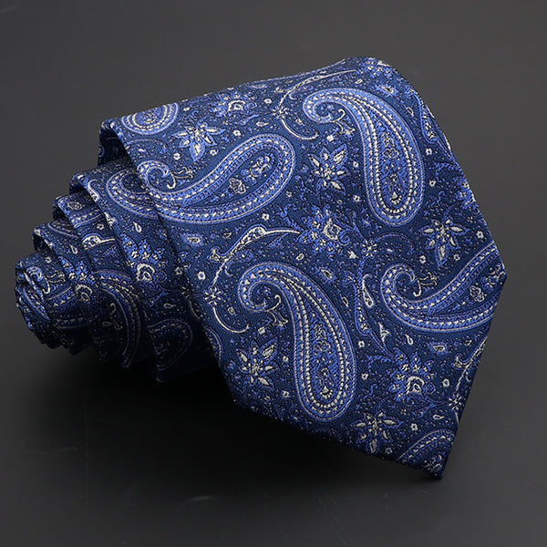 Novelty Paisley Mens Fashion Tie 8 cm Necktie For Business