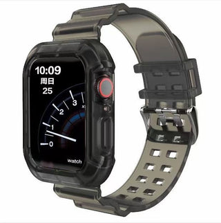 Buy black Silicone Strap for Apple Watch 8 Band