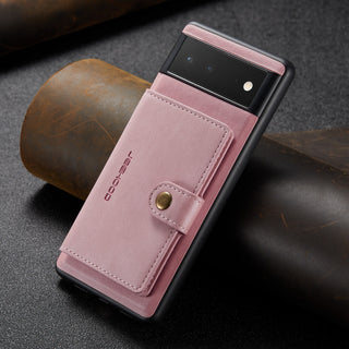 Buy pink Case For Google Pixel 7 6 Pro Pixel 6 Leather Wallet