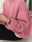 Women Sweater  Winter Pullover  Loose Knitted
