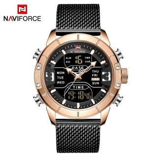 Buy rgb Men Sport Quartz Wrist Watches Stainless Steel