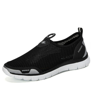 Buy black BONA Men Breathable Casual Shoes Comfortable Sneakers