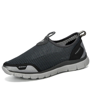 Buy dark-grey BONA Men Breathable Casual Shoes Comfortable Sneakers