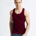 Men's Underwear Cotton Tank Top Bodybuilding Singlet Sleeveless Slim Fit Vest..