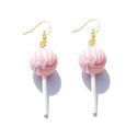 Earring For Women Resin Lollipop Drop Earrings Handmade.