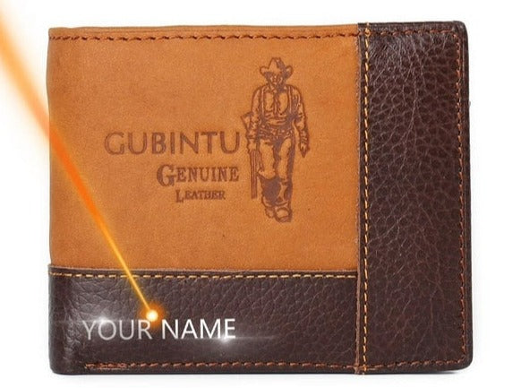 Genuine Leather Men's Wallet.