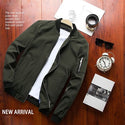 Spring New Men's Bomber Zipper Jacket Male Casual Streetwear. - Fashionontheboardwalk