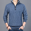 Men's Sweater Casual style Stand Collar Knitted Pullovers