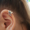 2020 Fashion Frog Silver Ear Cuff Clip Earrings For Women, - Fashionontheboardwalk