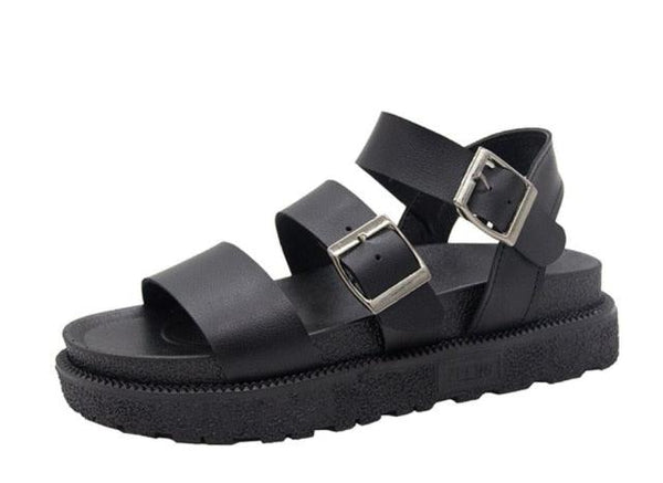 Summer Shoes Woman Flat Platform Sandals. - Fashionontheboardwalk