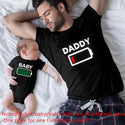 Daddy and Baby 2021 Print Family Matching Clothing.