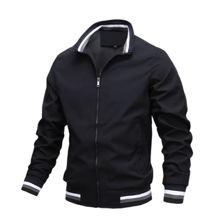 Buy xsxb10-black Men's Fashion Jackets and Coats 2022 Autumn.