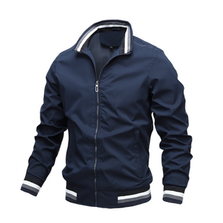 Buy xsxb10-blue Men's Fashion Jackets and Coats 2022 Autumn.