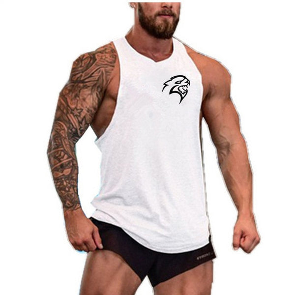 New Fashion Cotton Sleeveless Shirts Tank Top for Men .