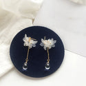 New flower handmade bohemia boho earrings for women.