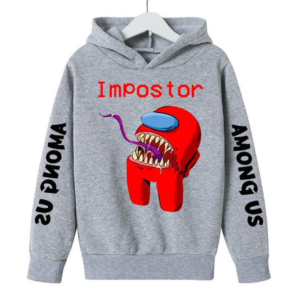 Game Hoodie For Boys and  Girls Impostor Graphics.