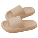 Bathroom Non-slip Sandals Fashion Thick Sole Soft EVA Casual Beach Unisex. - Fashionontheboardwalk