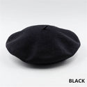 Girl Solid Color Beret French Beanie