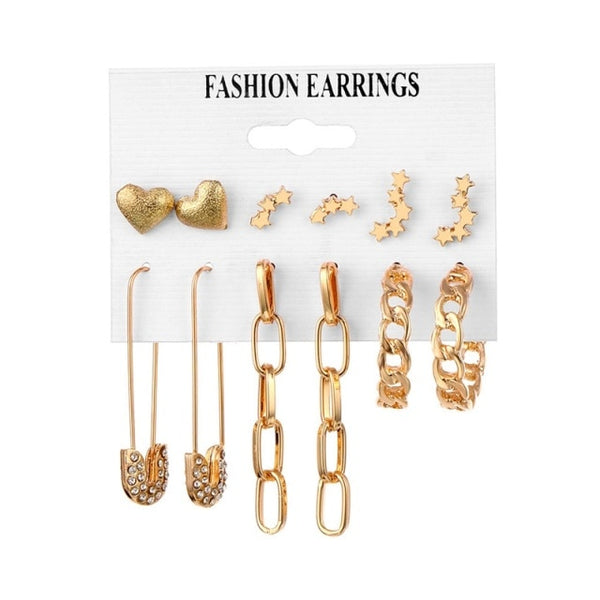 Earrings Set Pearl For Women Bohemian 2023