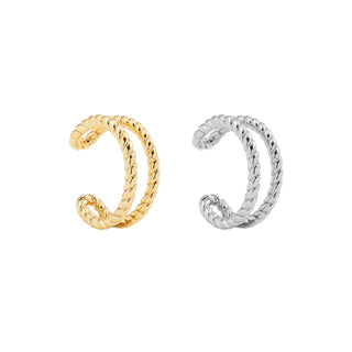 Buy 206298 Gold Color Clip Earrings.